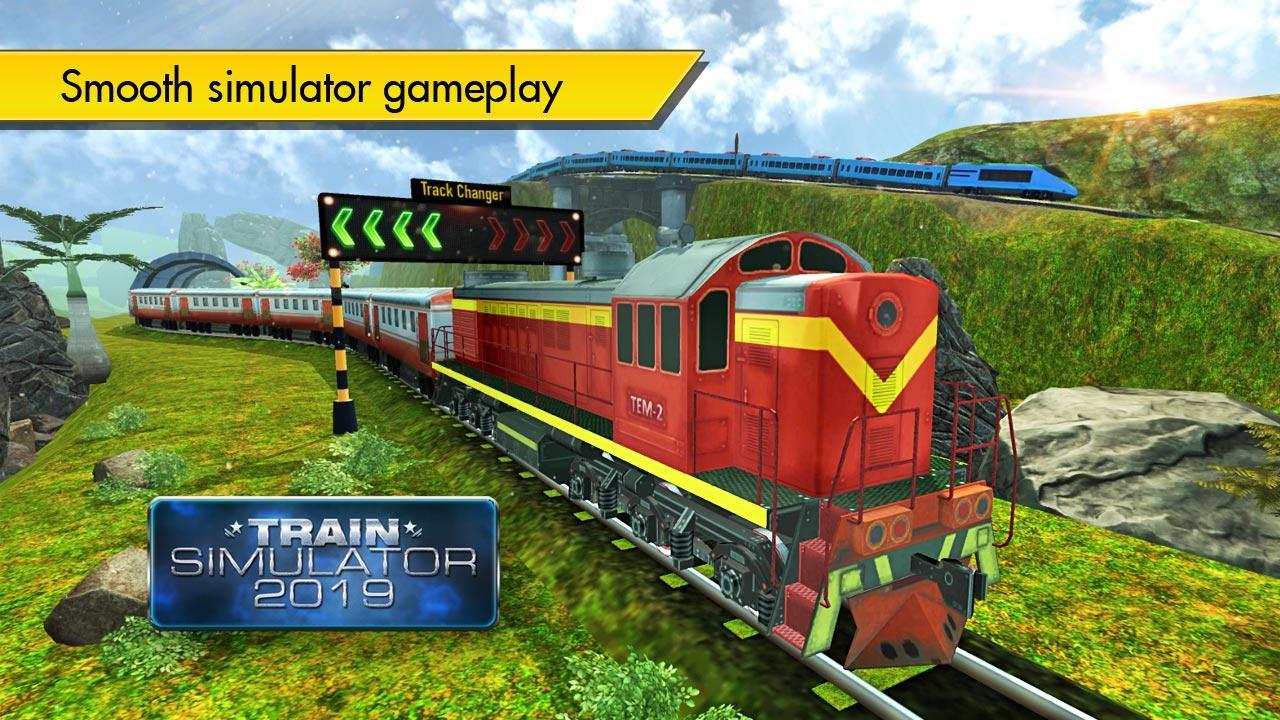 Train Racing 3D 2019 Game Screenshot
