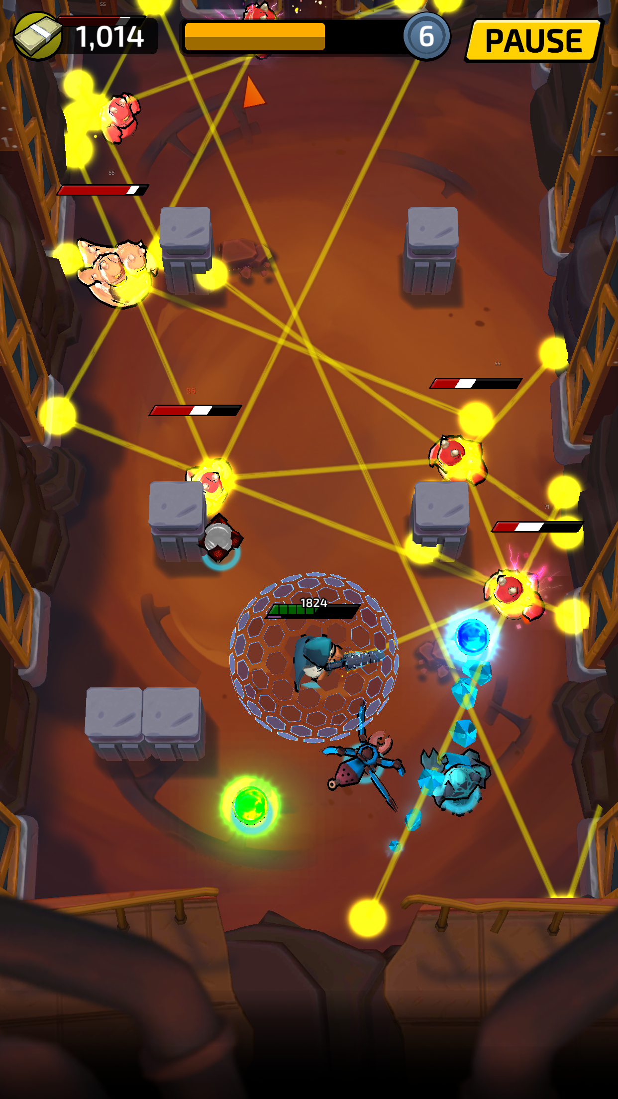 Impossible Space: A Space Hero Game Screenshot