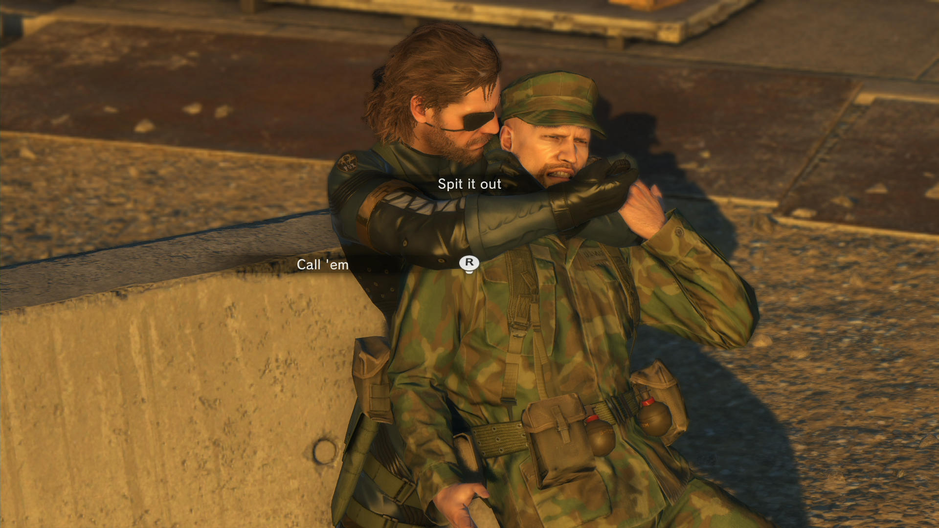 METAL GEAR SOLID V: GROUND ZEROES Game Screenshot