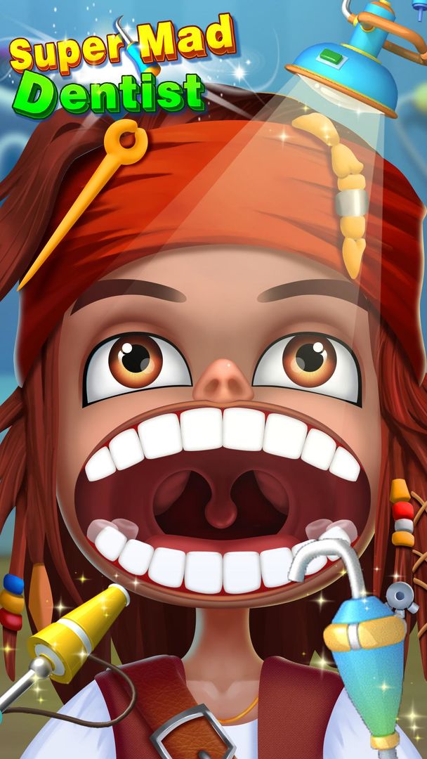 超級瘋狂牙醫 - 模擬牙醫遊戲遊戲截圖
