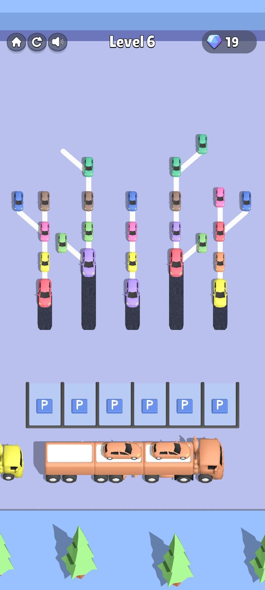 Cars Stack Game Screenshot