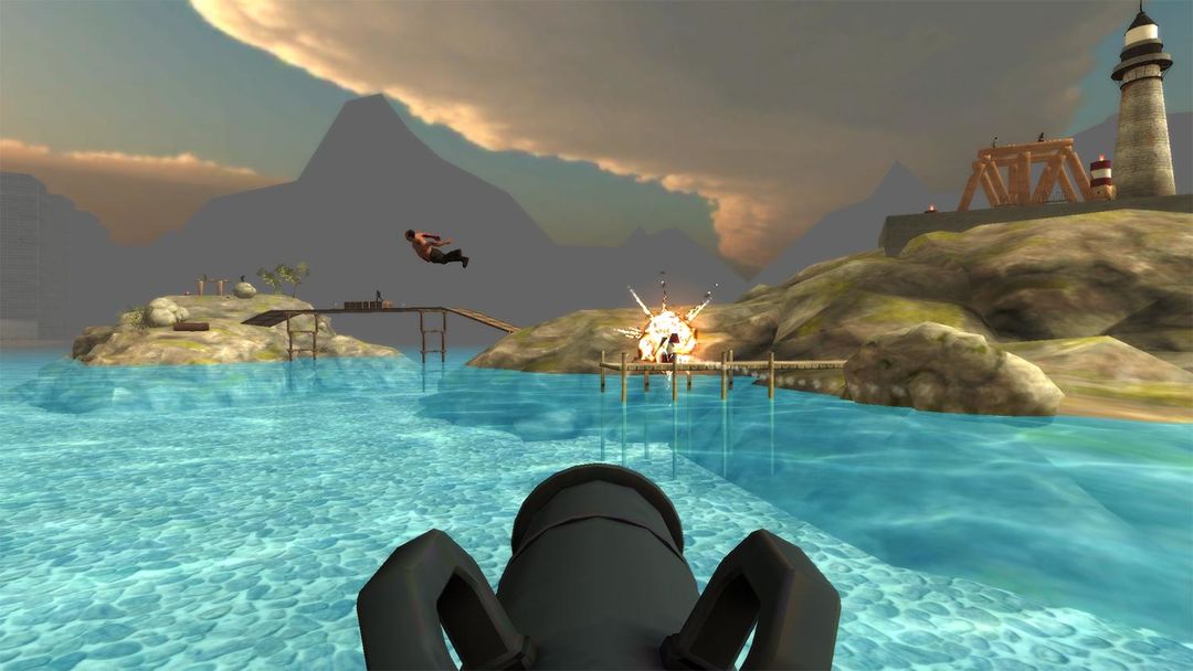 Screenshot of Ragdoll Cannon 2