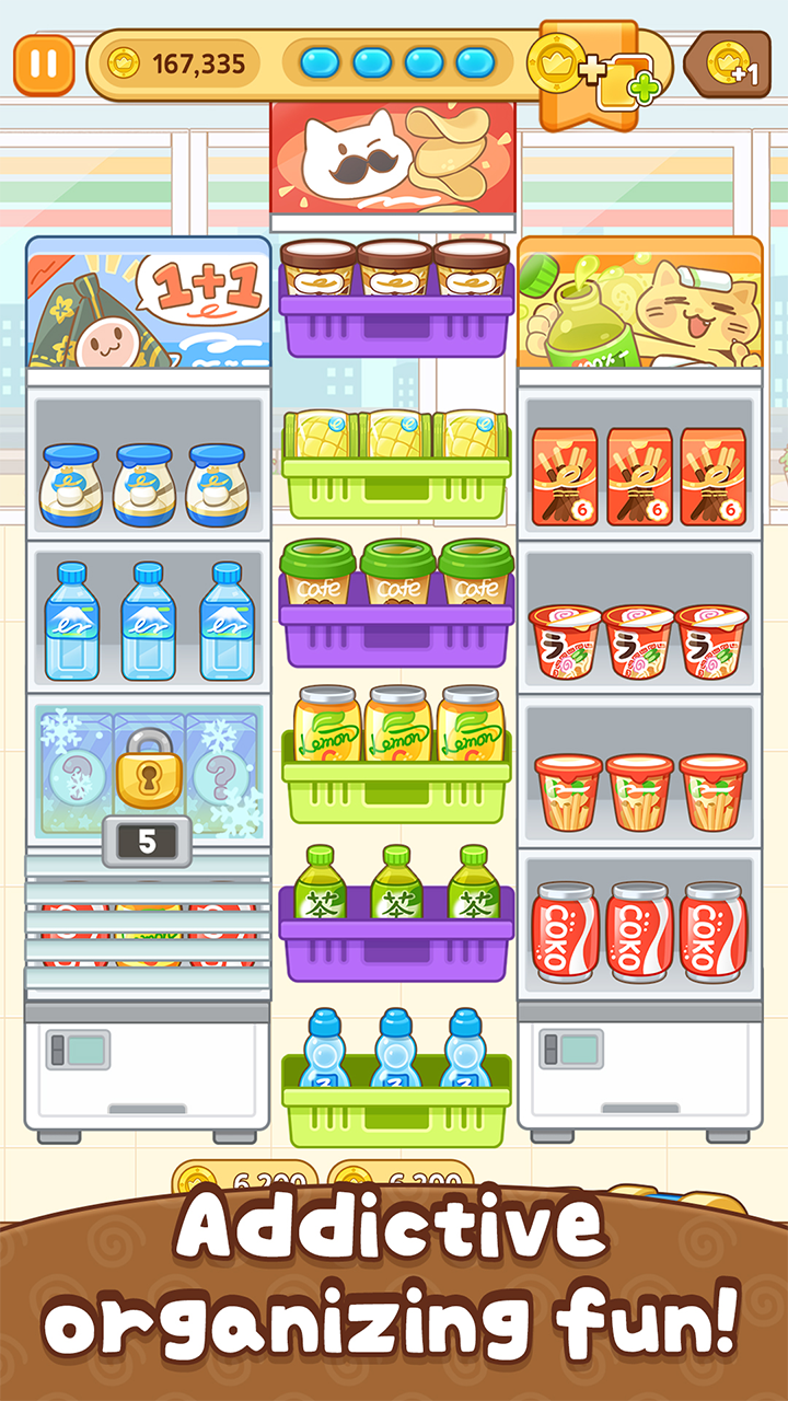 Sorting Queen Game Screenshot