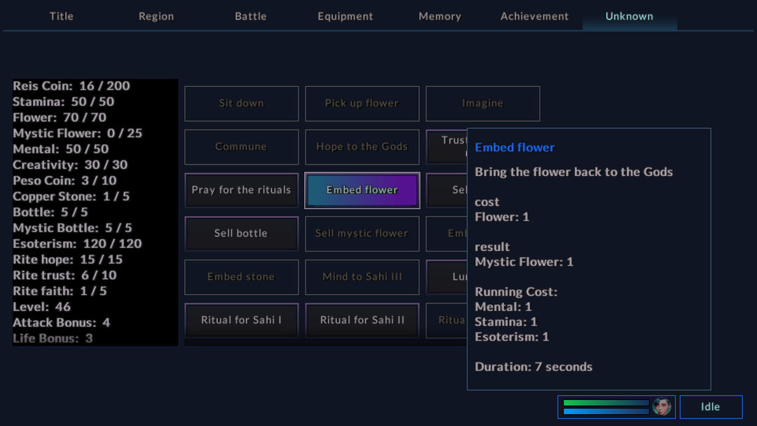 Screenshot of Generic RPG Idle