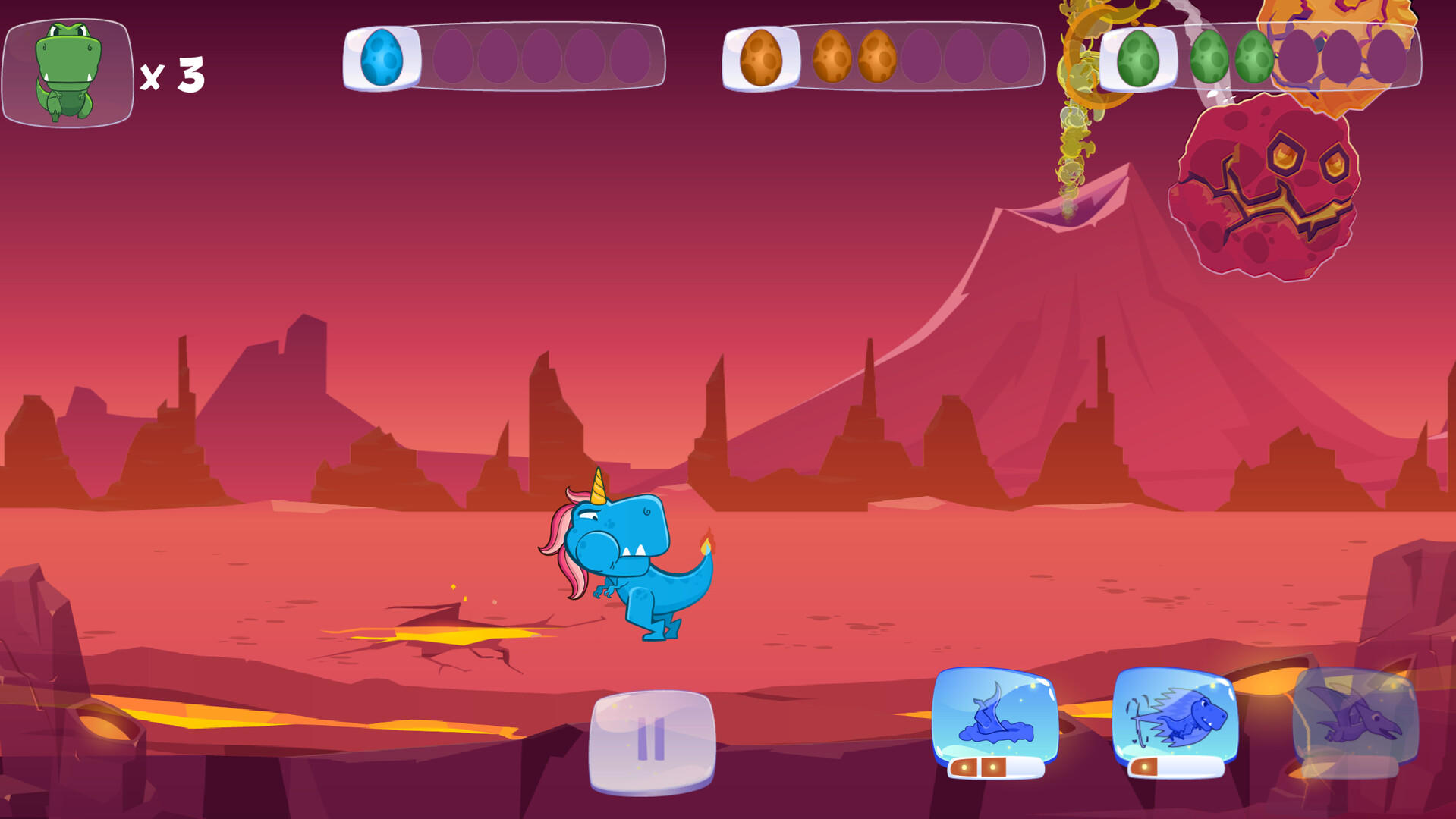 TRex Hero screenshot game