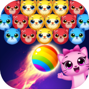 Bubble Shooter Cat - Jeu de chat rose gratuit 2019
