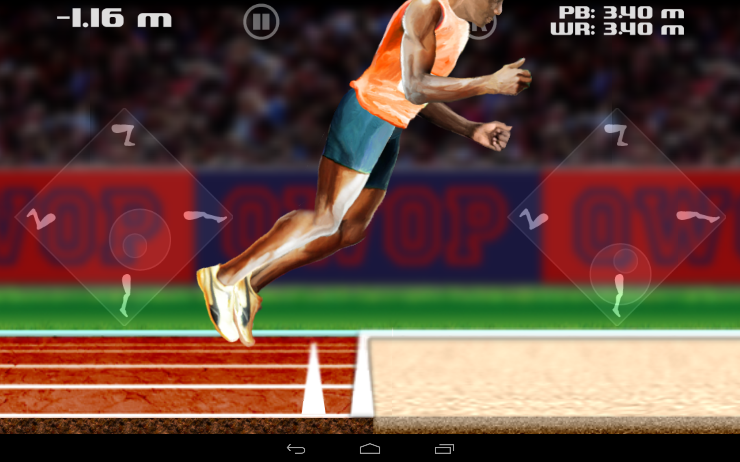 QWOP Game Screenshot