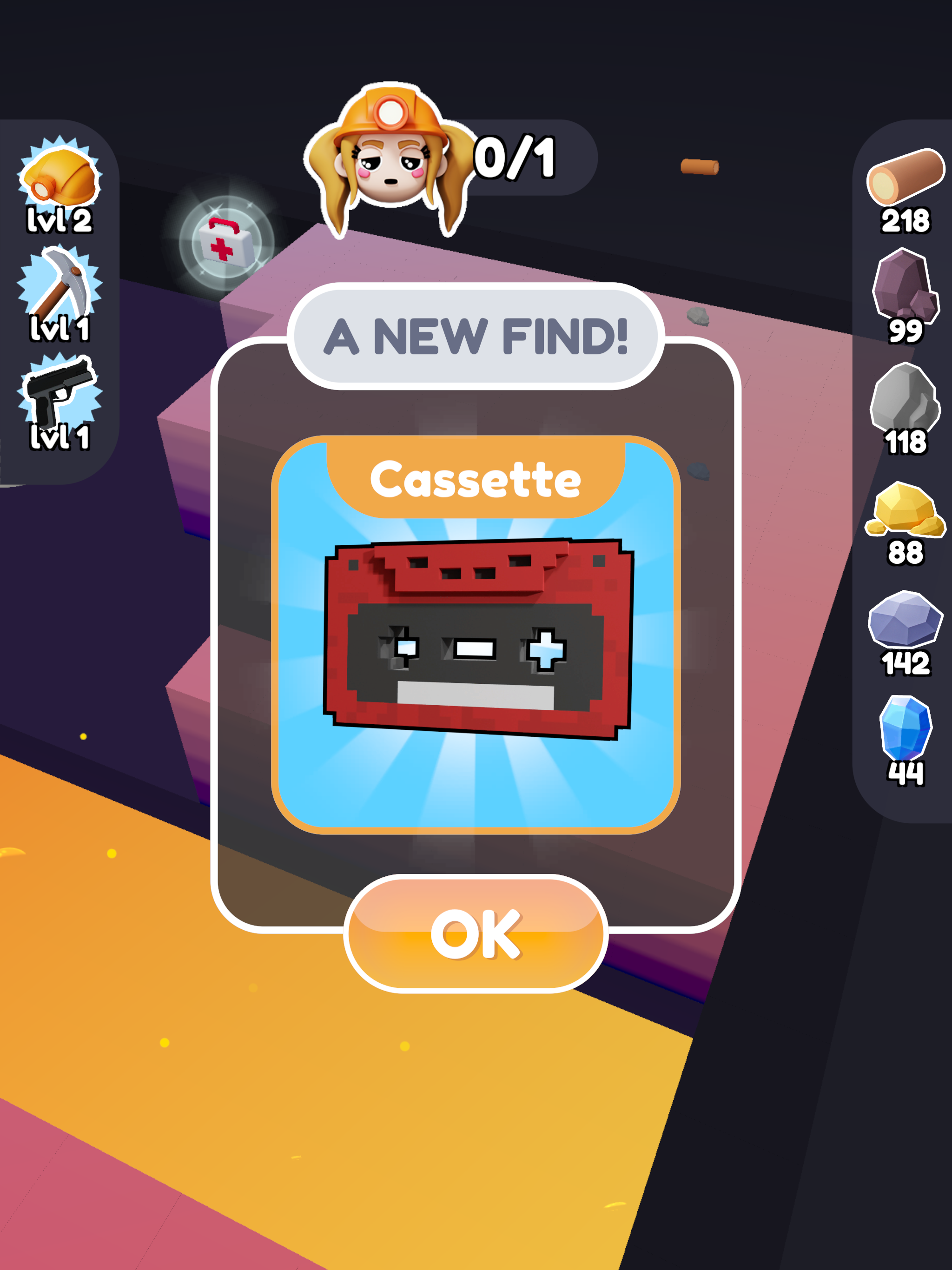 Dungeon Quest Game Screenshot