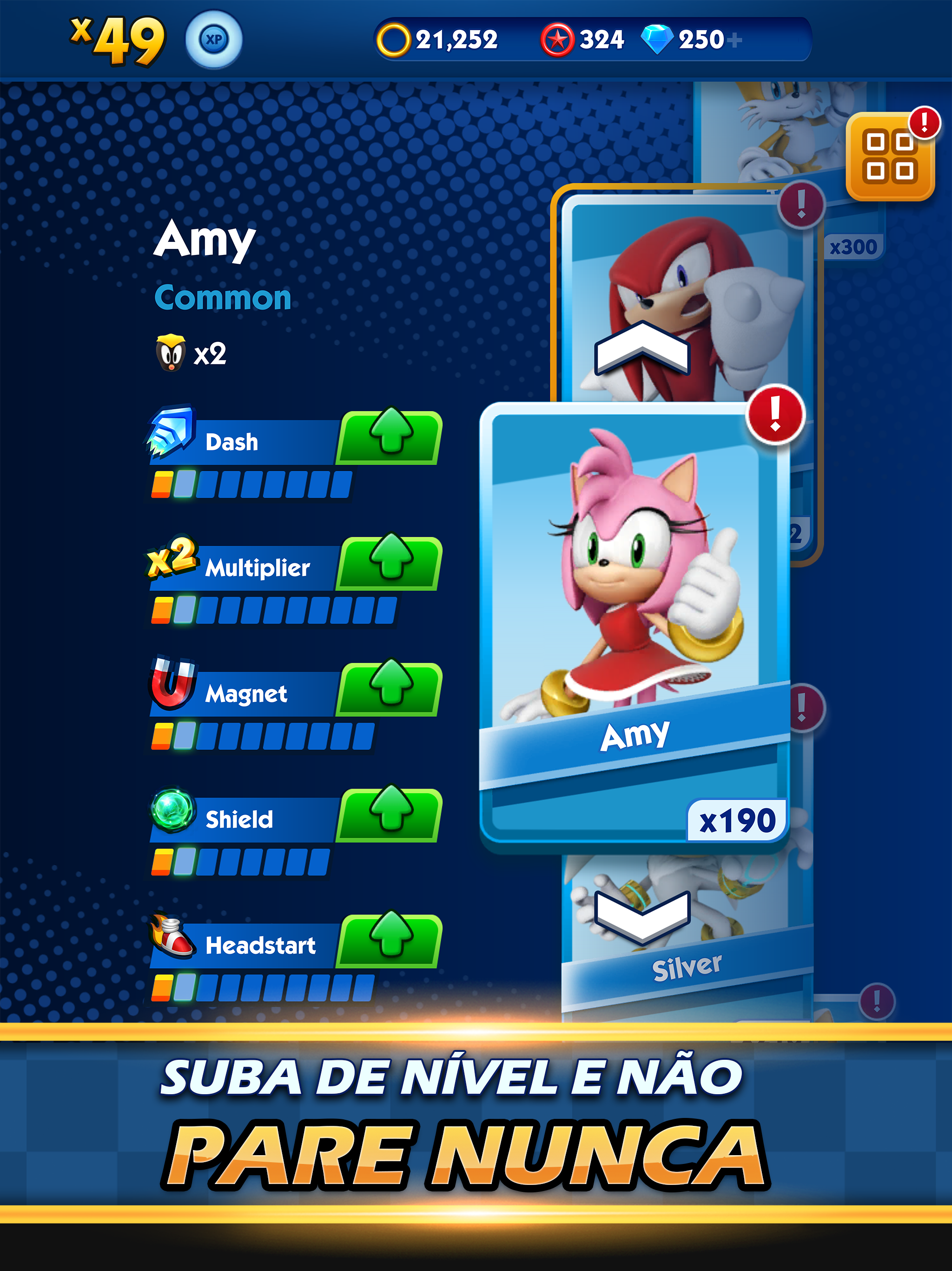 Captura de Tela do Jogo Sonic Dash: Endless Rush