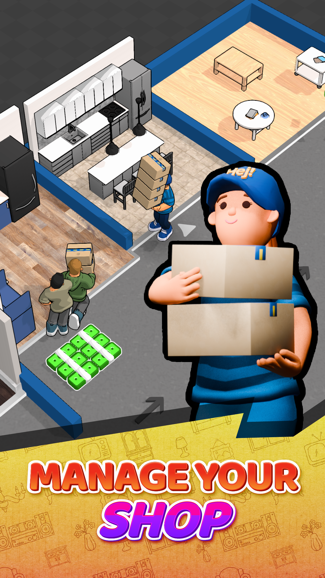 Furniverse: Swedish Furnishing Game Screenshot