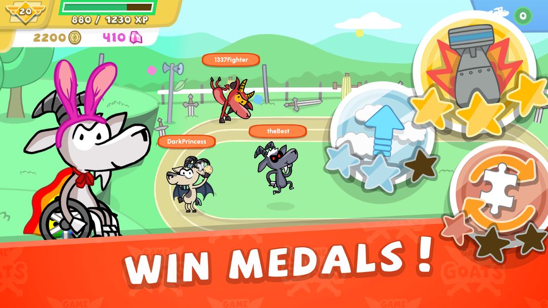 Screenshot of Game of Goats: PvP Action Game