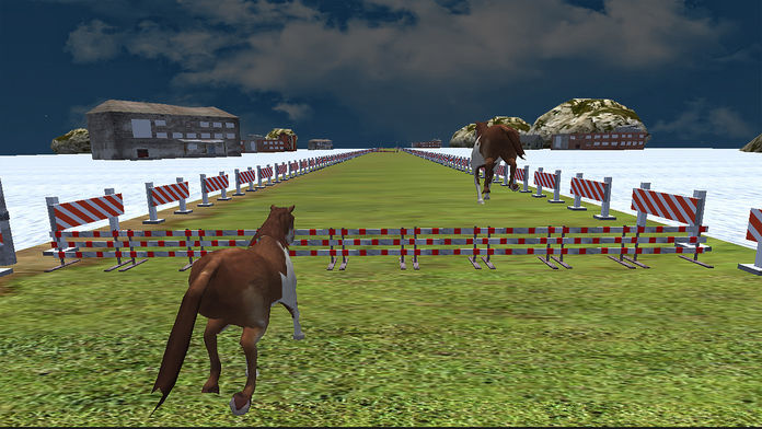 VR 野生 德比 骑马 - 马 种族 wild derby riding - horse race screenshot game