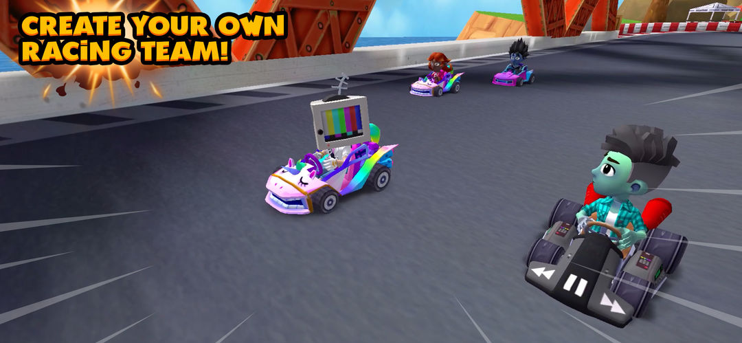 Boom Karts - Multiplayer Kart Racing screenshot game