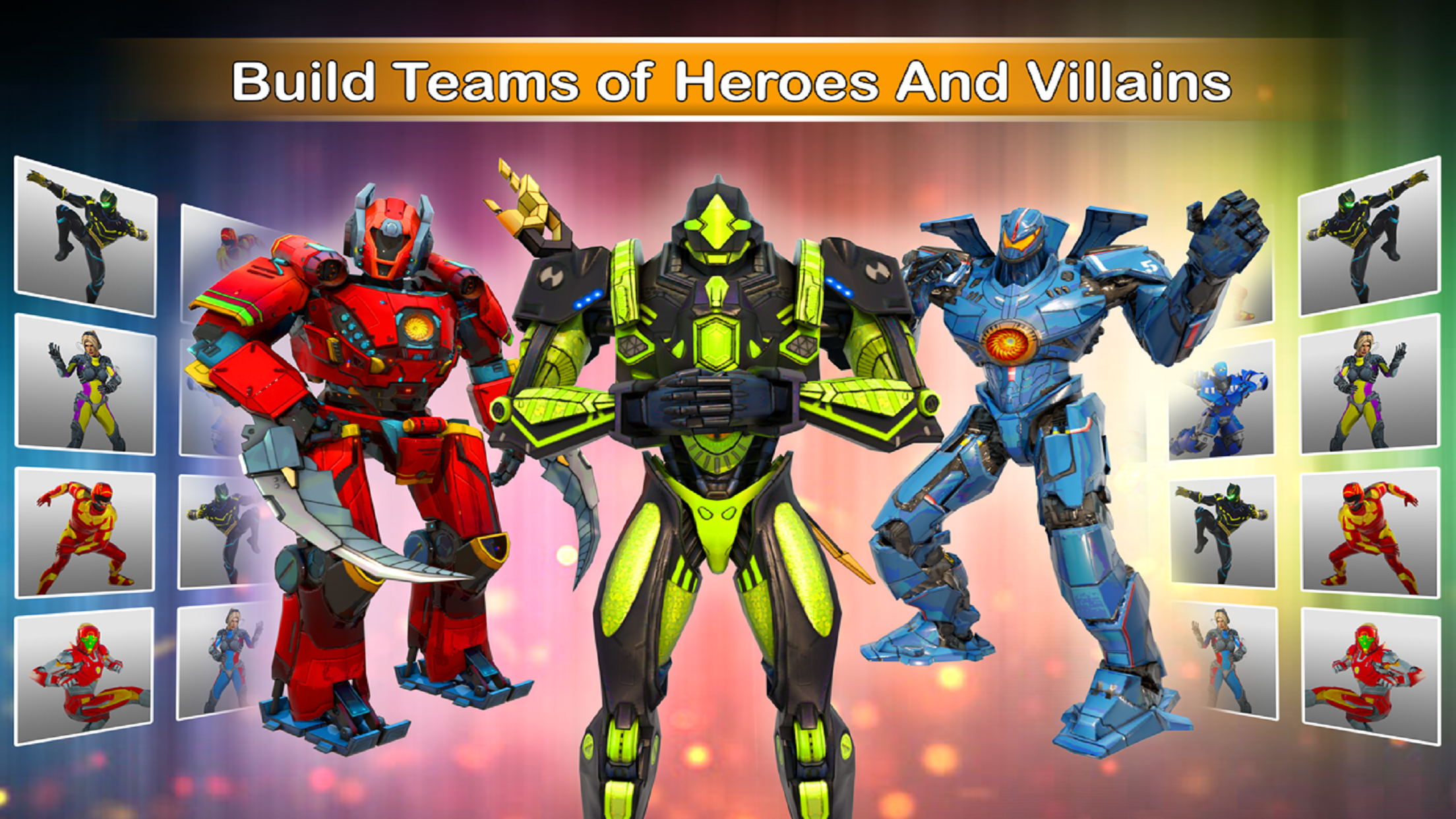 Robot Kung Fu Fighting Games Game Screenshot
