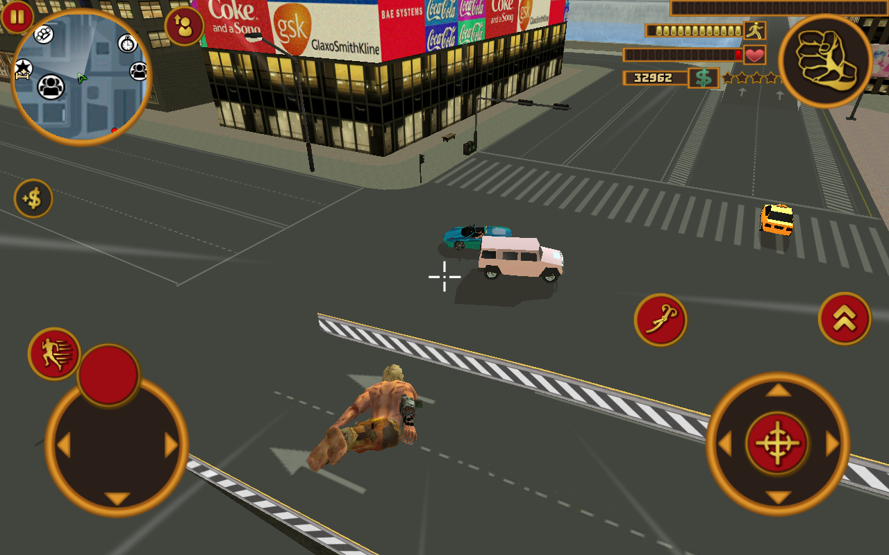 Rope Hero Rise of the Machines Game Screenshot