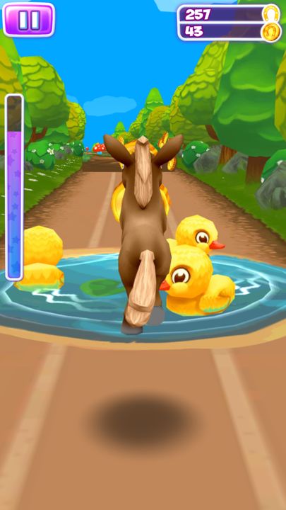 Pony Racing 3D ゲームのスクリーンショット