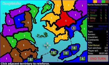 Vengeance Pro -Android Risk- Game Screenshot
