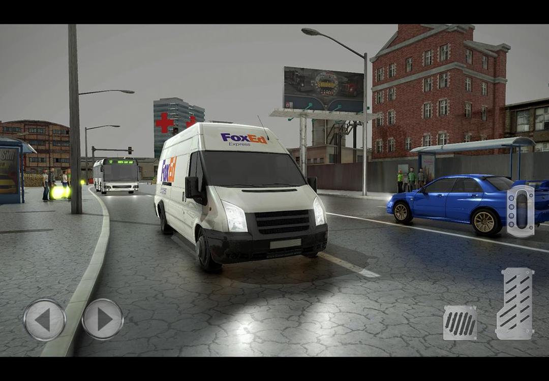 Screenshot of Open World Delivery Simulator Taxi Cargo Bus Etc!