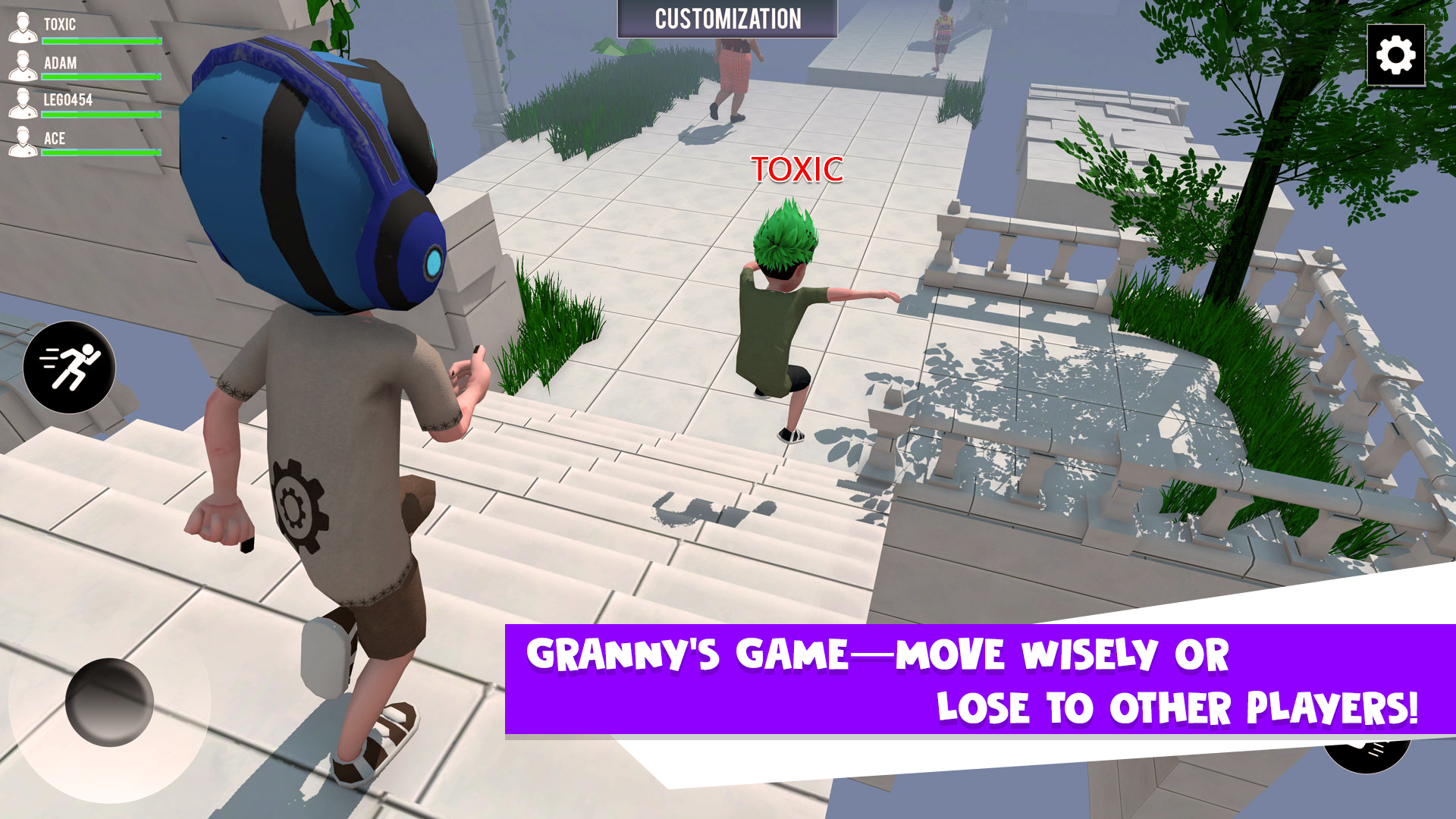 Bad Granny Online Game Screenshot
