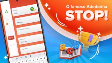 Captura de Tela do Jogo Stop - Famoso Jogo de Palavras