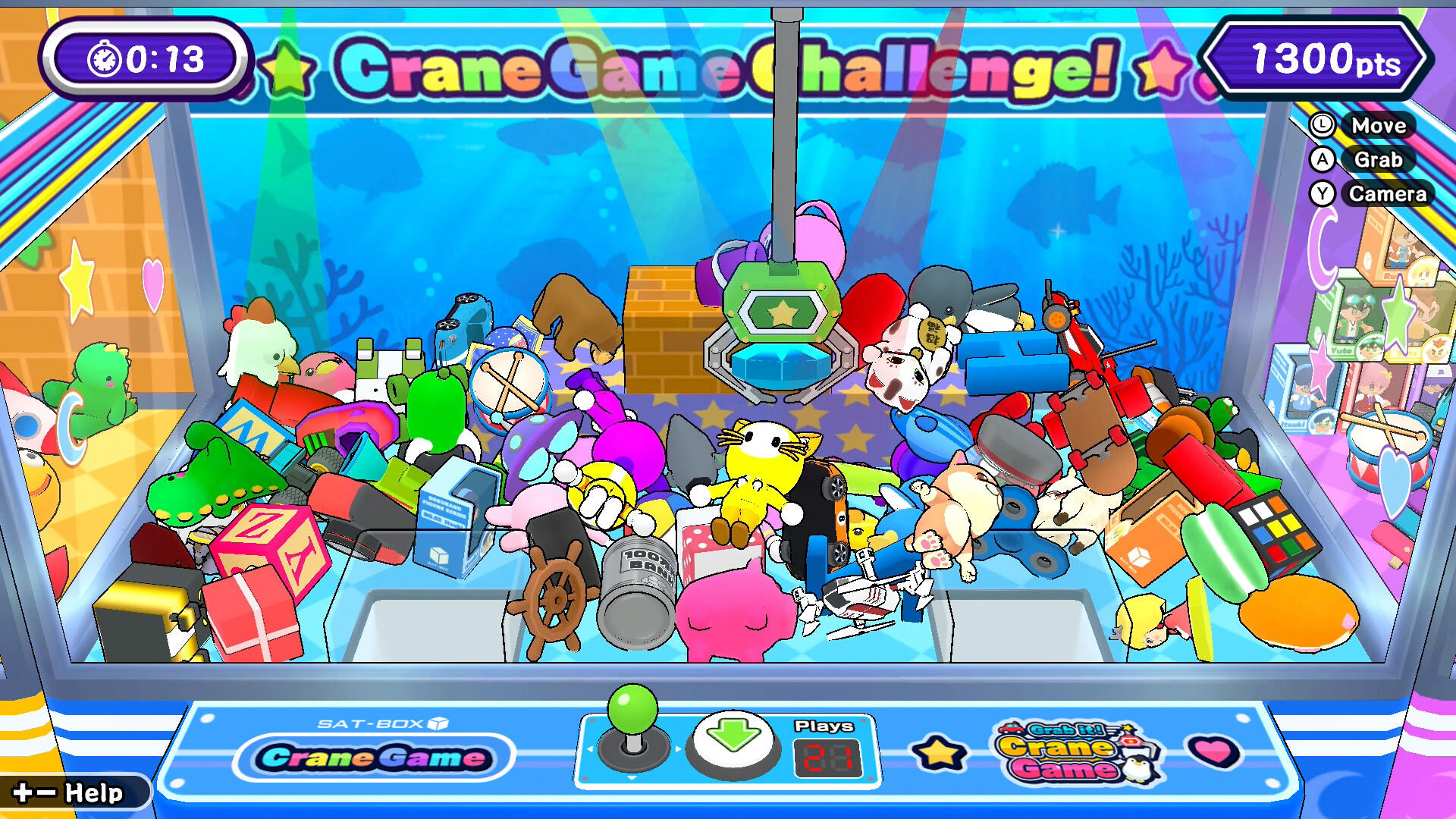 Grab it! Crane Game Game Screenshot