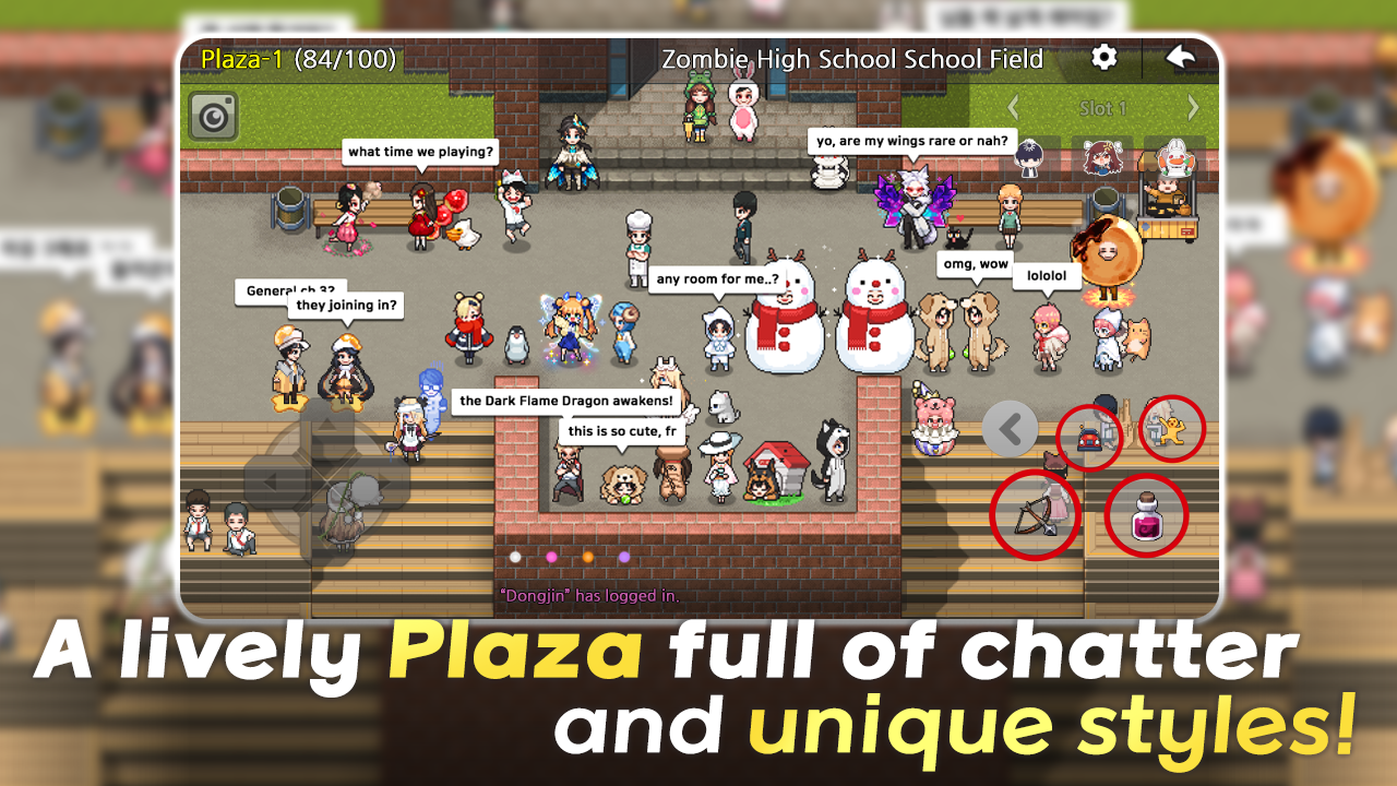 Zombie High School Game Screenshot