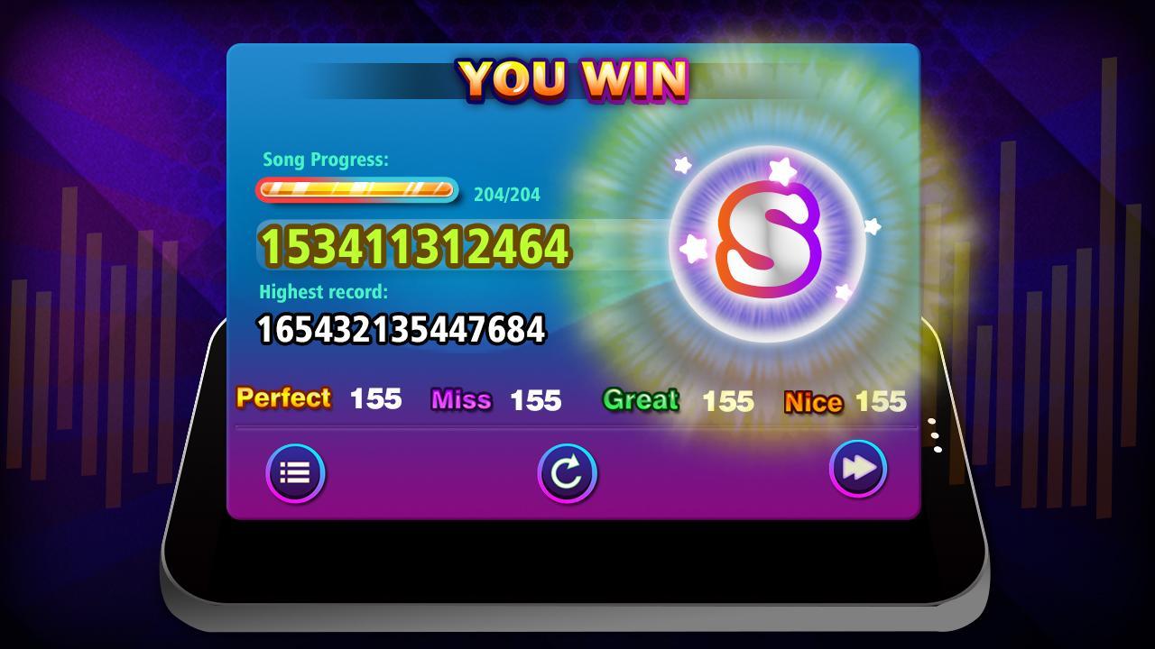 Captura de Tela do Jogo 音楽リズムマスターズ