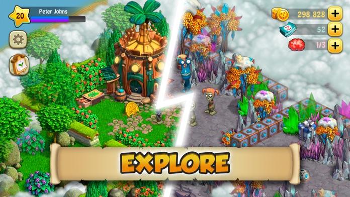 Zombie Castaways 게임 스크린샷