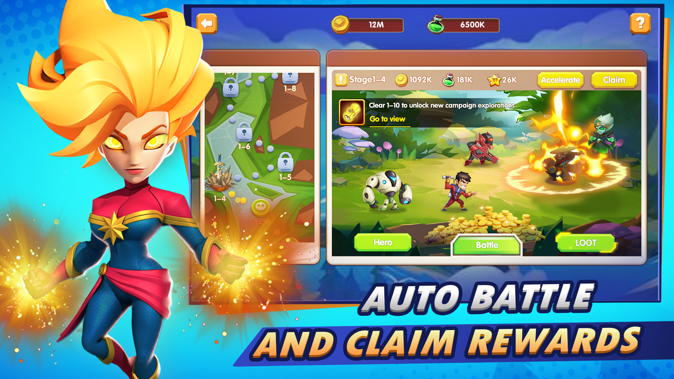 AFK Eternals: Fantasy Adventure - Idle RPG Arena Game Screenshot