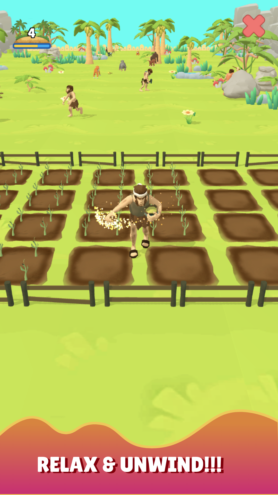 Screenshot of Merge Human Evolution