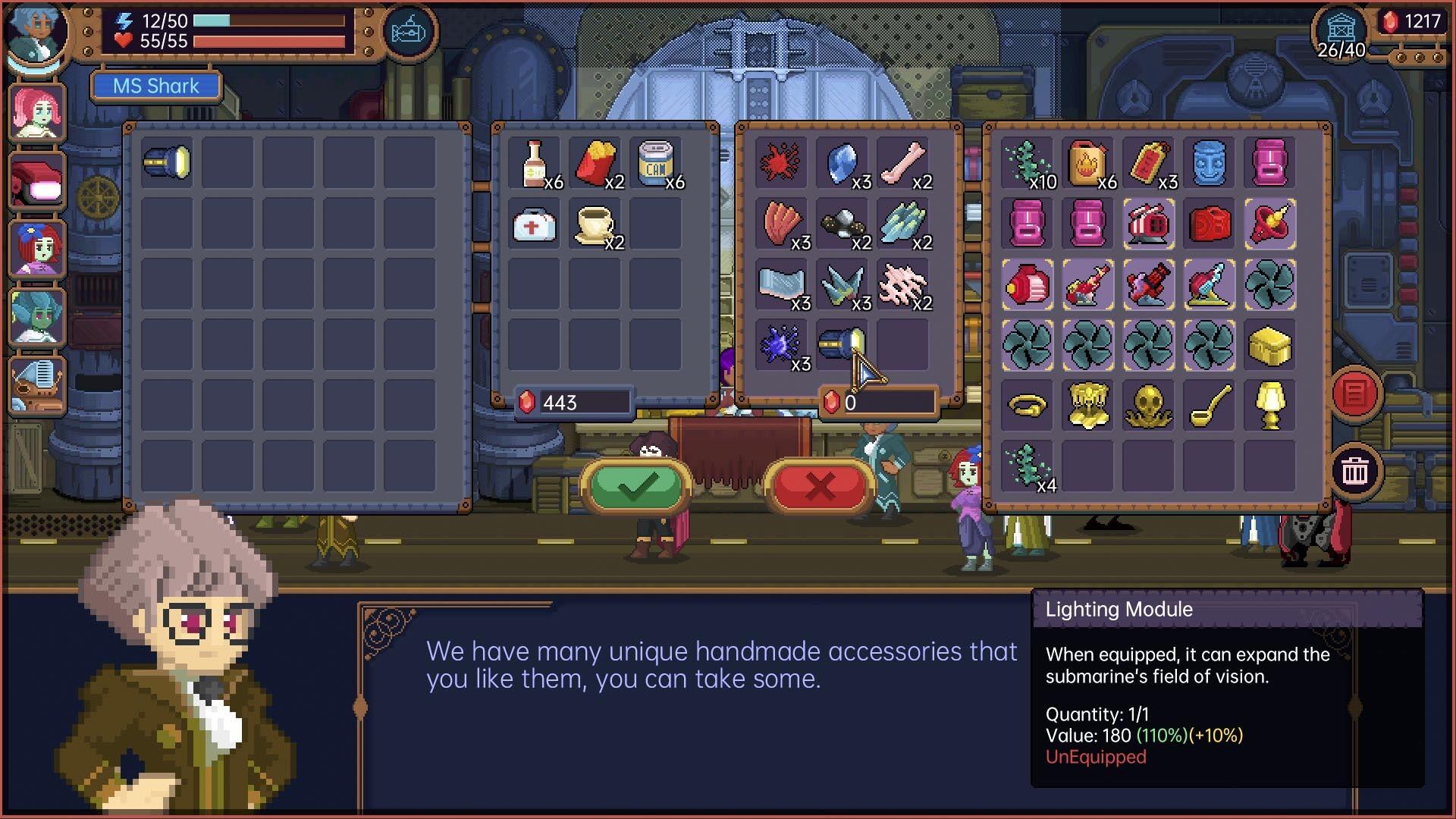 Deep Blue Fantasy screenshot game