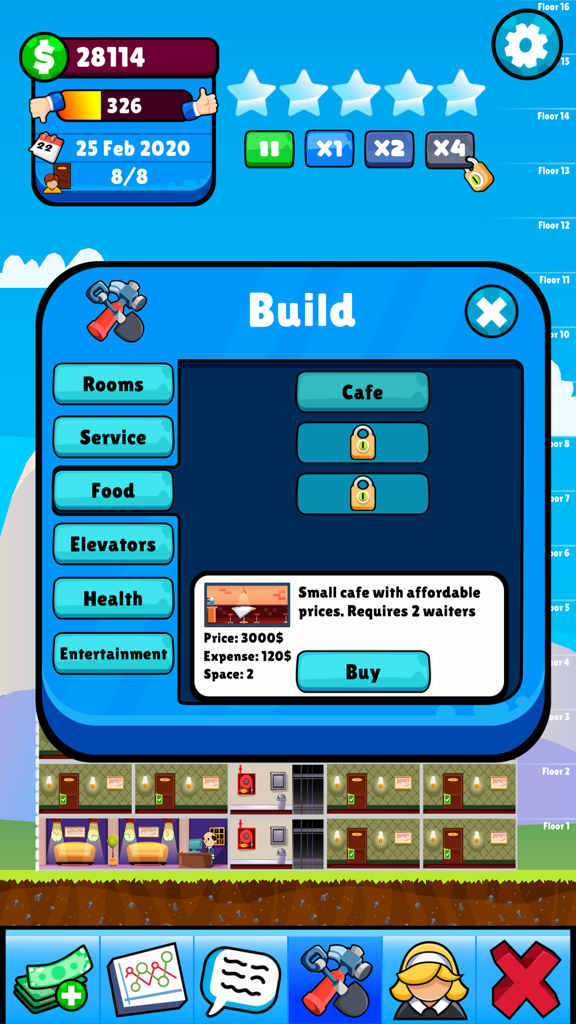 Screenshot 3 of Hotel Manager - Tycoon Game 