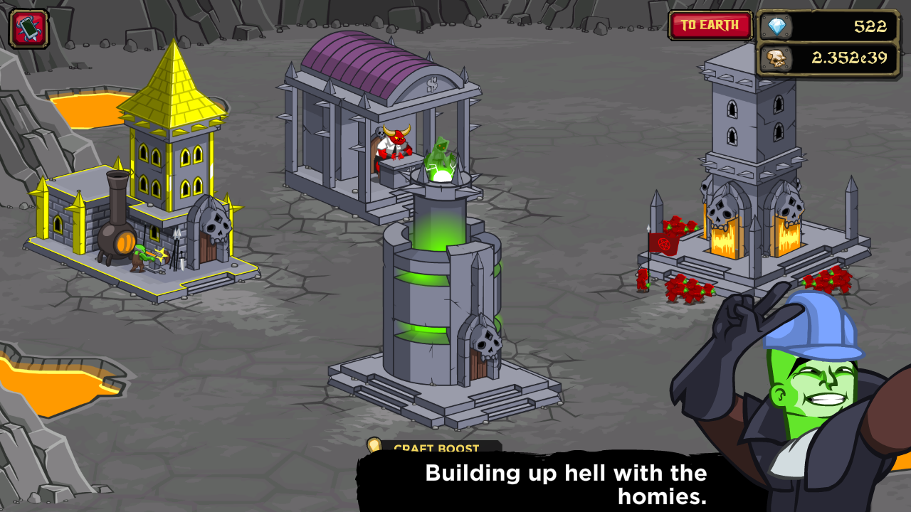 Zombidle Game Screenshot