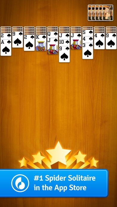 Spider Solitaire MobilityWare 게임 스크린 샷