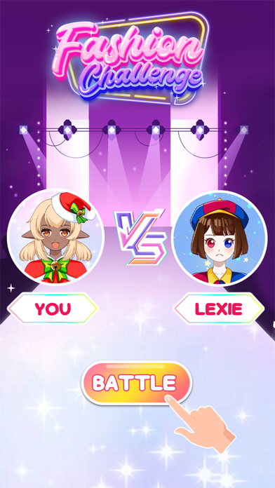 Cuplikan Layar Game Left or right: Magic Dress up