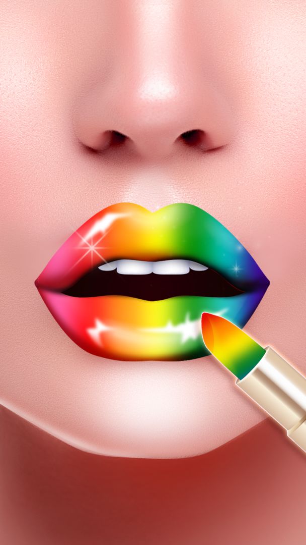 Lip Art DIY: Perfect Lipstick遊戲截圖