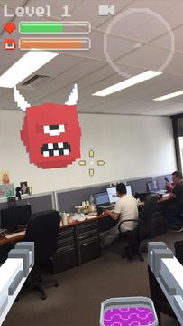 Ghosts 'n Guns AR Game Screenshot