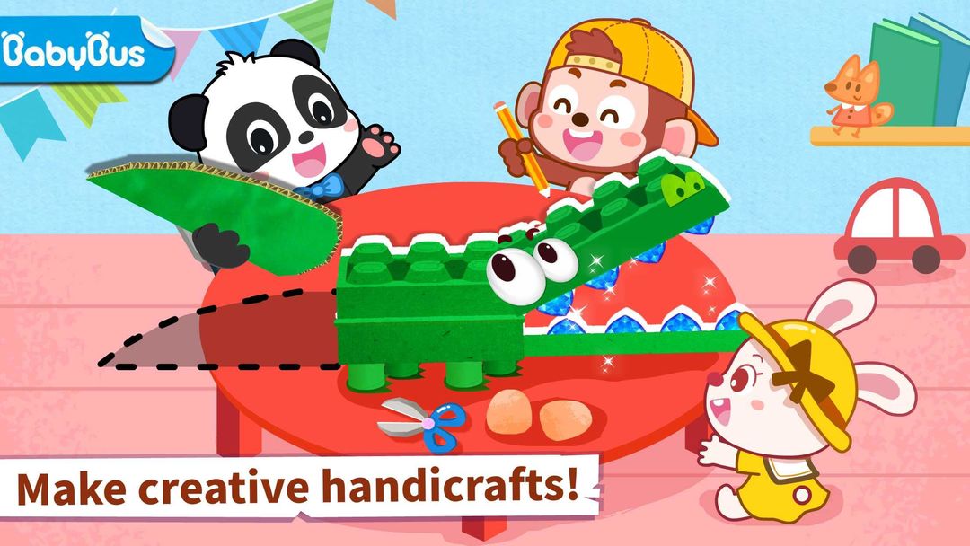 Screenshot of Baby Panda's Animal Puzzle