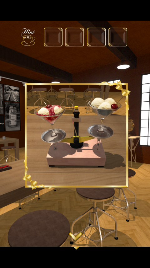 Скриншот игры 脱出ゲーム Chocolat Cafe
