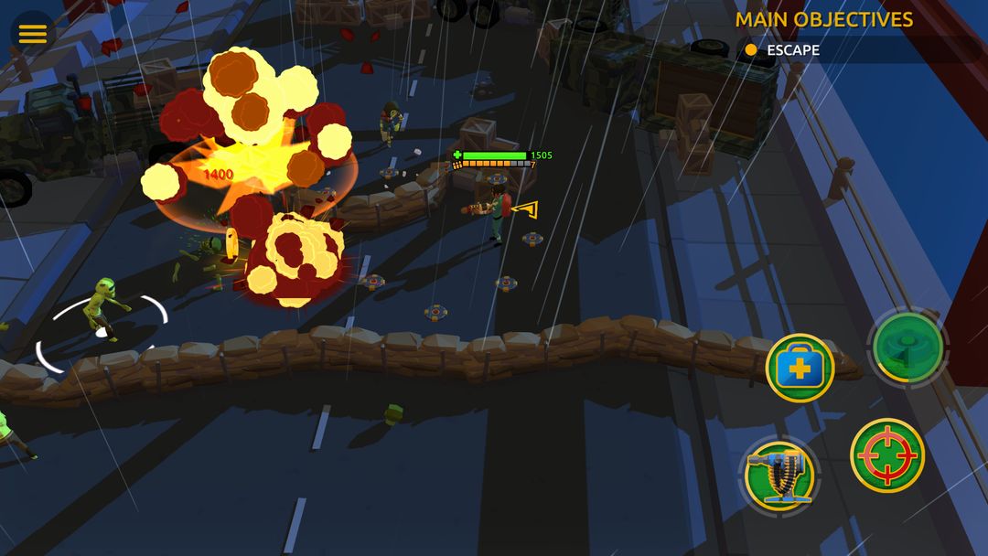 Screenshot of Zombie Blast Crew
