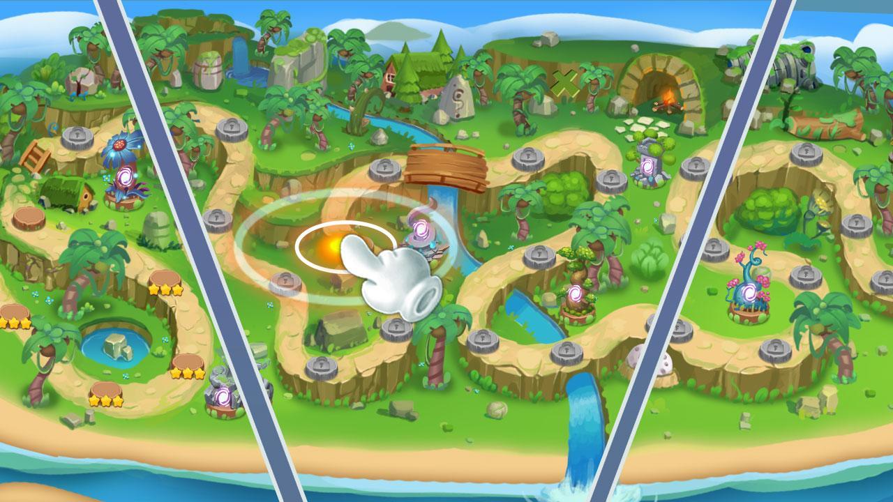 Cuplikan Layar Game Jungle Monkey Run 2