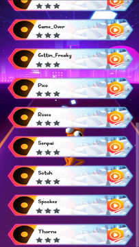 Hop Tiles FNF Rainbow test Mod Game Screenshot