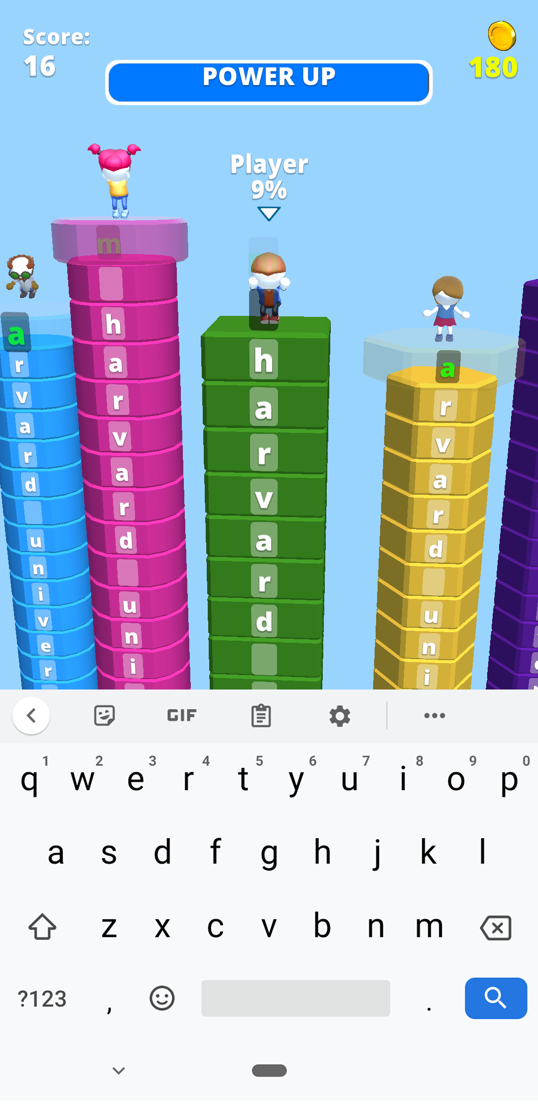 Cuplikan Layar Game Tower Type