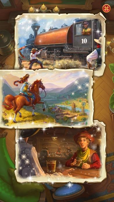 Jewels of the Wild West: Match ภาพหน้าจอเกม