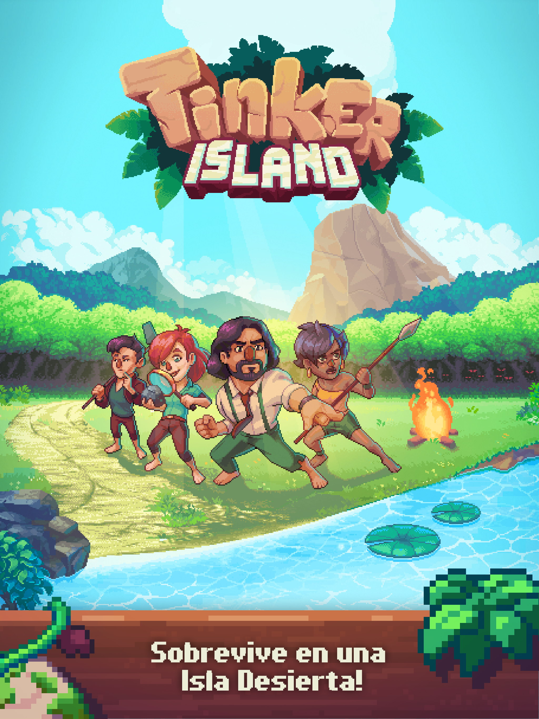 Captura de Pantalla del Juego Tinker Island Isla de aventura