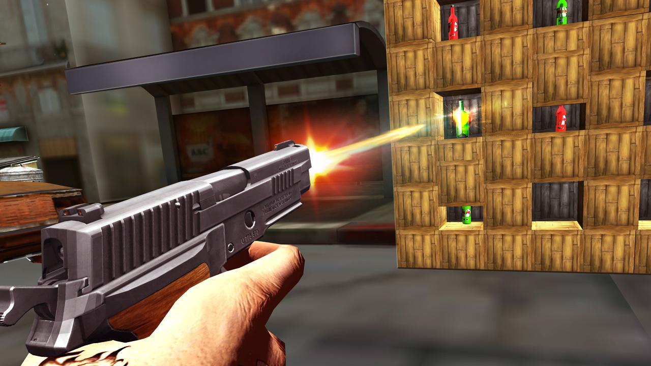 Bottle Shooting Games Game Screenshot
