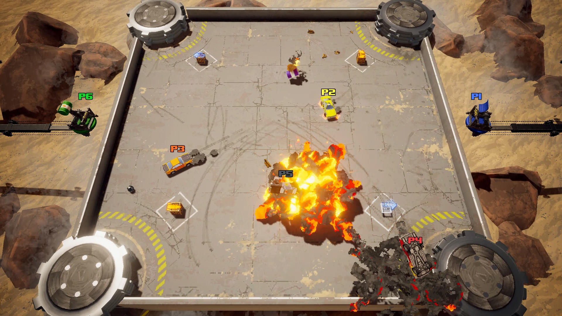Thunder Rally Game Screenshot