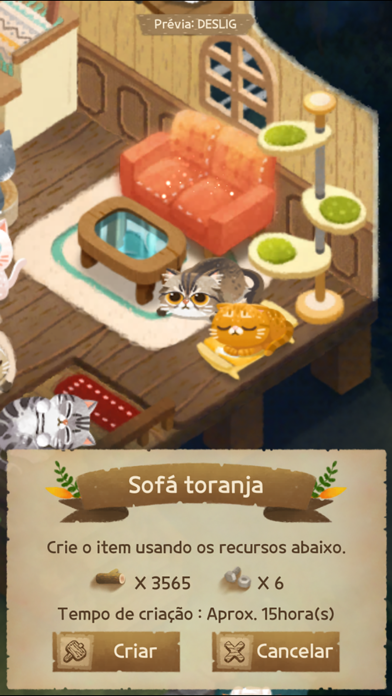 Captura de Tela do Jogo Secret Cat Forest