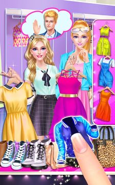 Скриншот игры BFF Date - High School Fashion