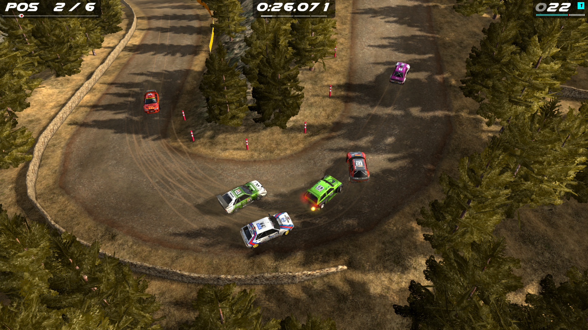 Rush Rally Origins遊戲截圖